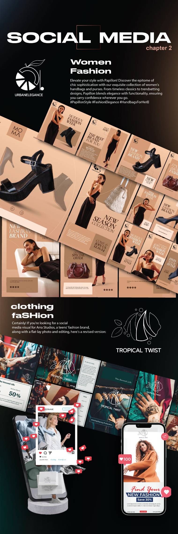 SOCIAL MEDIA — FASHION